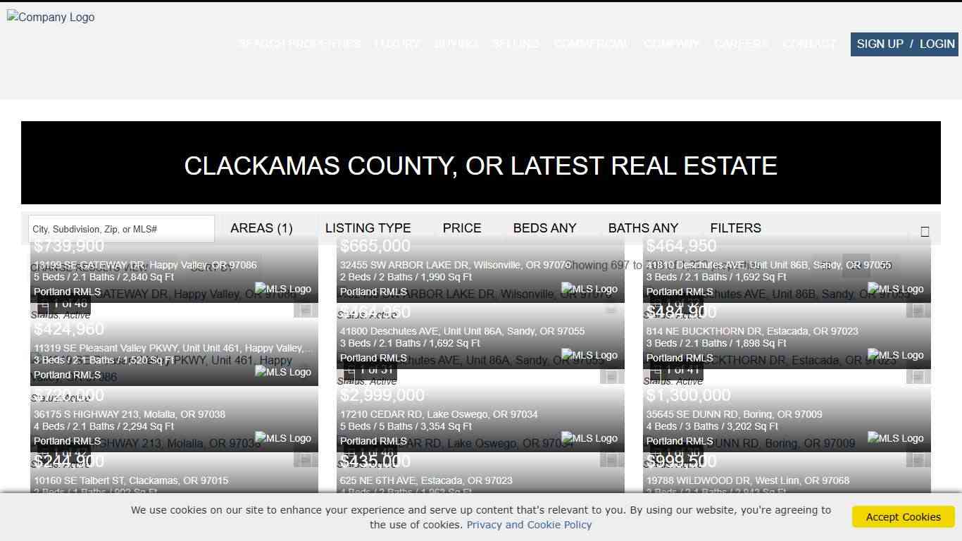 Clackamas County, OR Latest Real Estate - Bend Premier Real Estate
